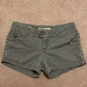 Junior Green Shorts